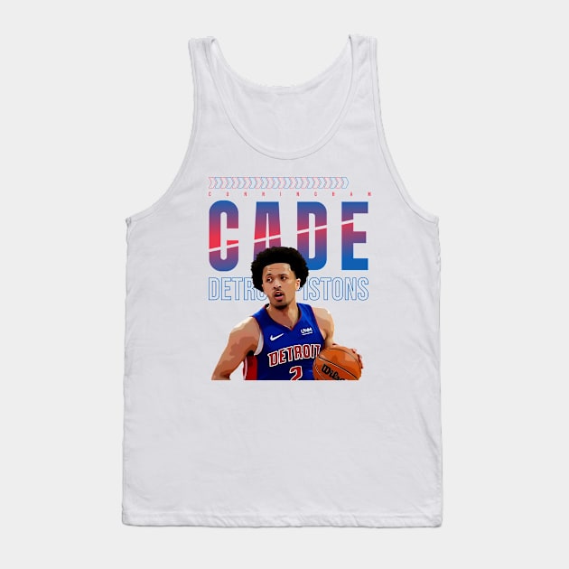 Cade cunningham | detroit pistons Tank Top by Aloenalone